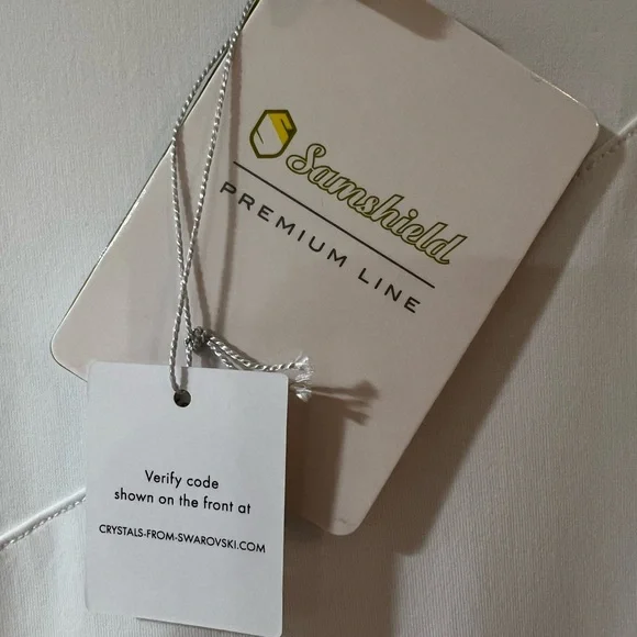 Samshield Lana Women's White Long Sleeve Riding/ Competition Shirt NEW with tags - Picture 4 of 8